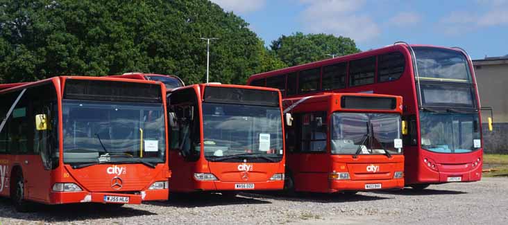 Plymouth Citybus Mercedes Citaro 80 & 89, Transbus Dart Plaxton Pointer 68 and ADL Enviro400 4006